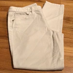 Universal Thread White Mid Rise Skinny Jeans-Sz 12